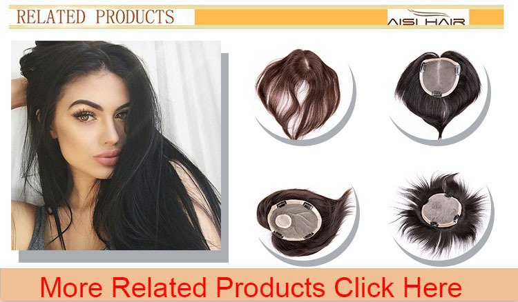 Aisi Hair 2018 New Arrival Cheap  100% Brazilian Human Hair Toupee Women