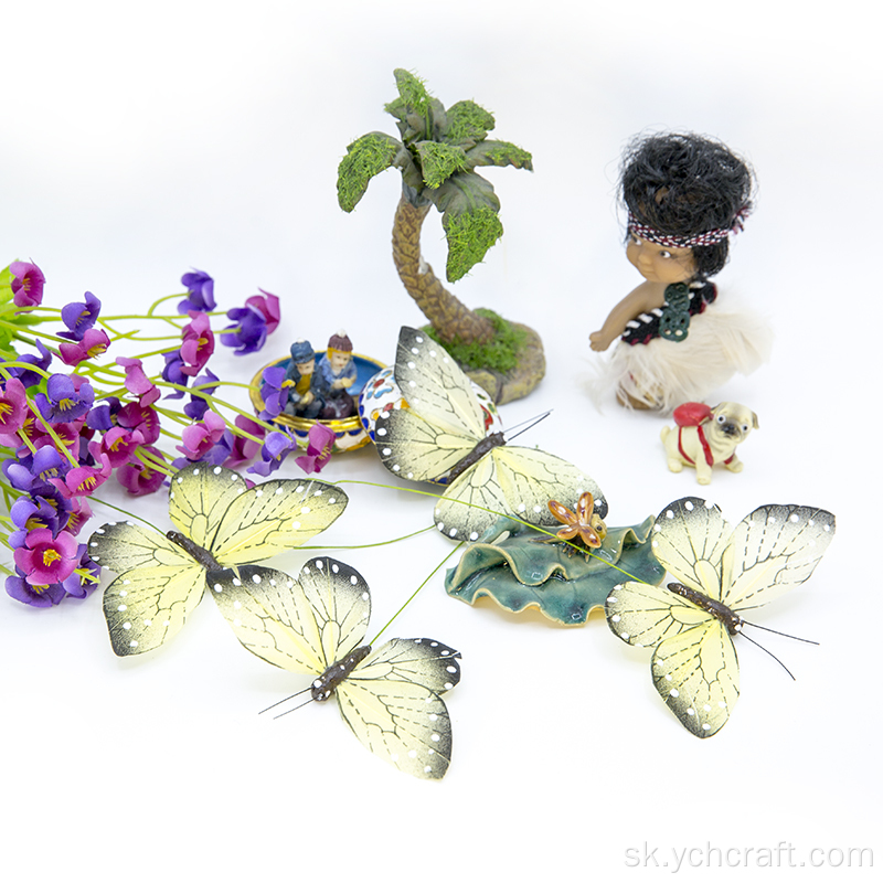 Dekorácia motýľov