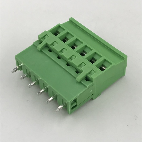 180degree PCB pluggable terminal block connector