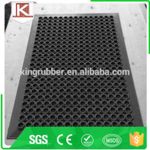 rubber door mat with beveled edge