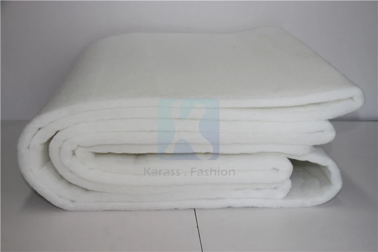 100% Nonwoven Polyester Wadding for Coat& Quilt Manufacturer