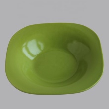 Ceramic Soup Plate - Customized Irregular Square Shape for Hotels