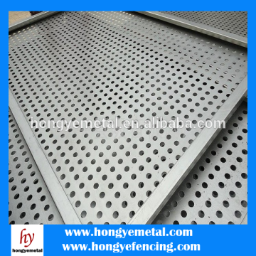 Oblong holes Punching plate