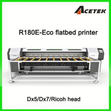1.8 printing width eco solvent flatbed printer for acrylic board