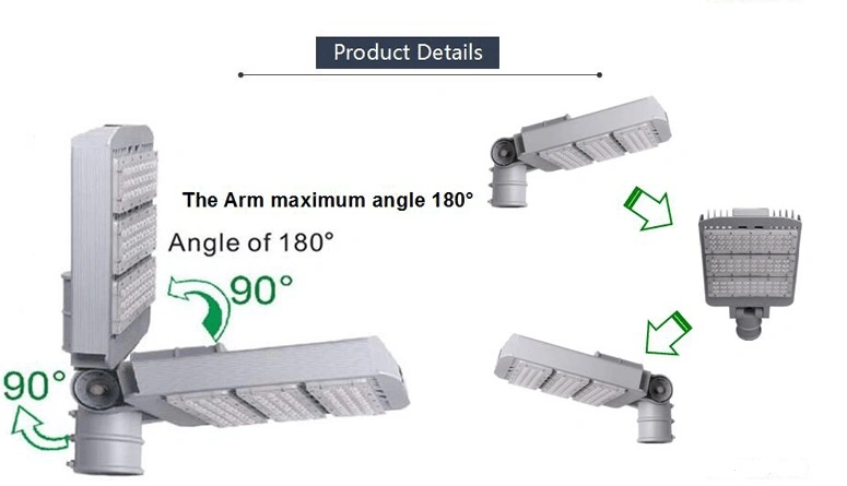 Ik10 High Power 300W LED Street Lamp Lighting with 5 Years Warranty