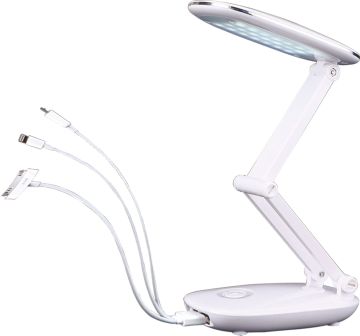 Dimmable Folding Reading Light Wireless LED Desk Lamp