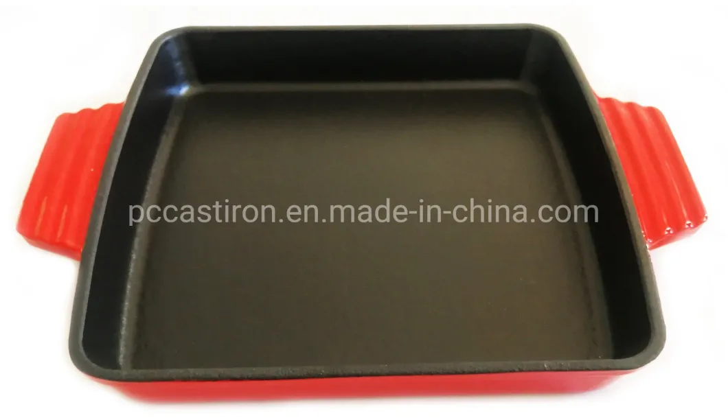 Rectangular Enamel Cast Iron Baking Dish 33X23cm