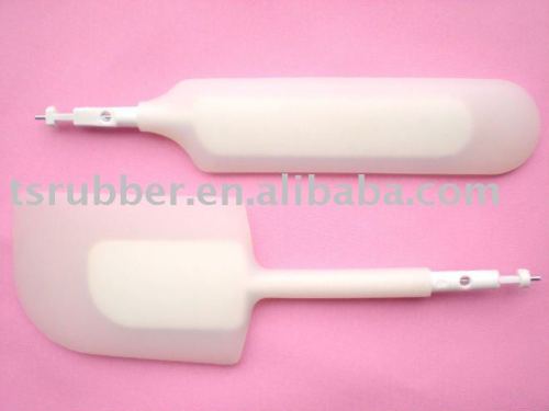 Transparent Silicone Spatula With S/S Handle