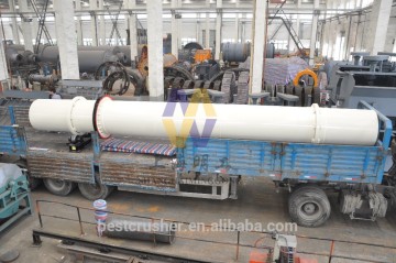 cyclone rotary dryer /rotary cylinder dryer with cyclone