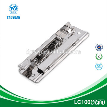 [Nickel] metal lever clip&lever strong clip with high quality&iron punchless clip