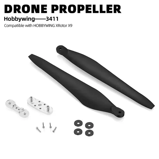 Hobbywing 3411 Drone Propeller for X9 Motor