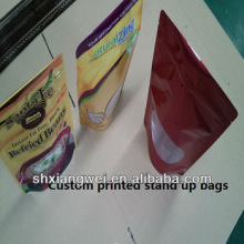 DOYPACK BAGS with ziplock and spout