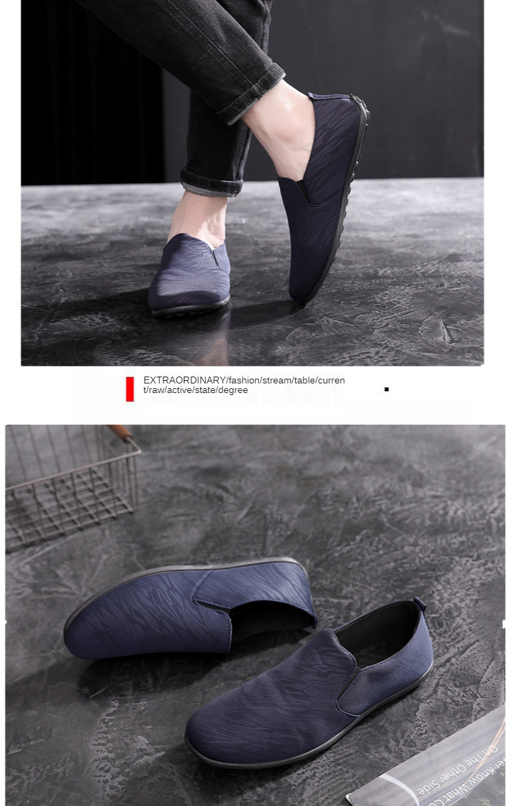 Supplier Fashion Casual New Style for Men Low Price EVA OEM Business Peas Shoes Lazy Shoes Trend a foot British Style