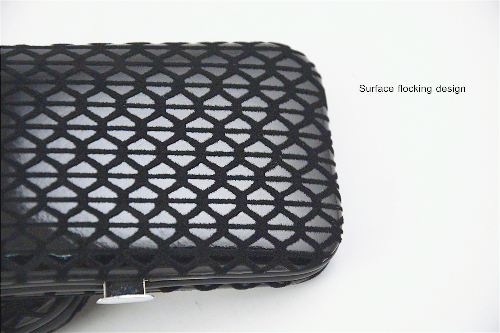 Tela de cuero negro Black Leatherette Fabric