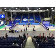 Planchers de terrain de basket-ball extérieur temporaire de haut niveau