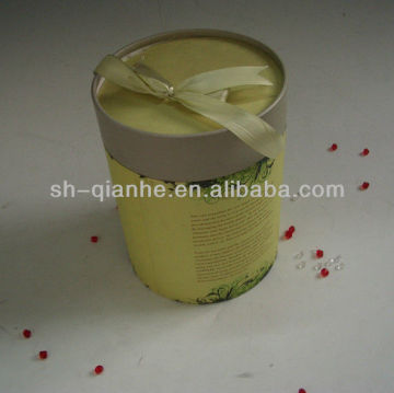 round shape ribbon box packaging