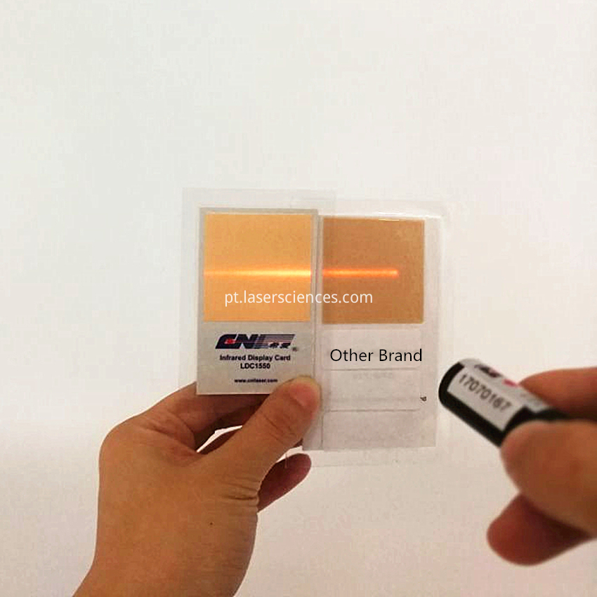 cartão de exibição a laser laser display card