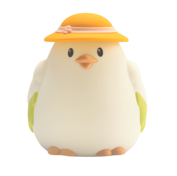 Cartoon silicone patted children's night light