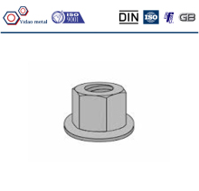 China Manufacturer Supply SS Din6923 Hex Flange Nut