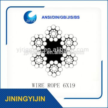 6x19 Steel Wire Ropes