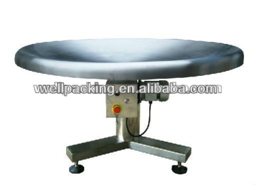 collecting rotary table/packing table