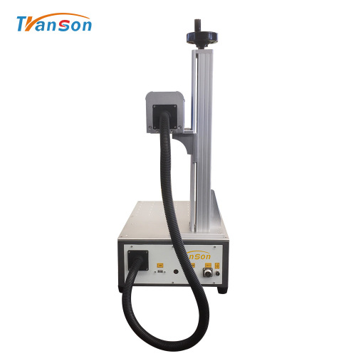 Compact desktop 50w fiber laser marking machine