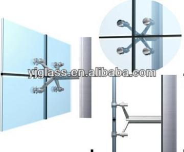 low e insulating glass for curtain wall