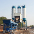 Myanmar HZS35 mini fixed concrete batching plant