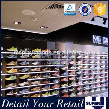 Super U Customized High End LED Lighting Shoes Shop Fitting