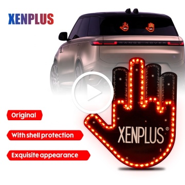 XEMPLUS Car Light LED Finger Projection