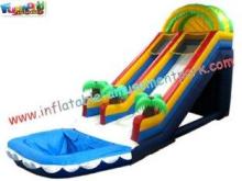 OEM Commercial Large Outdoor Inflatable Water Slides Fun Ga