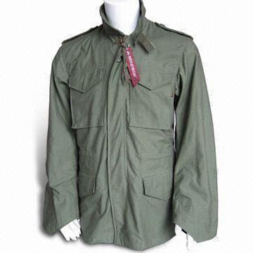 Military Coat, Made of 100% Reinforced Cotton, Suitable for Training