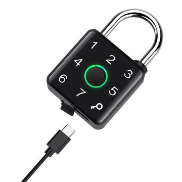 Tuya Ble Fingerprint Combination Luggage Pad Locks