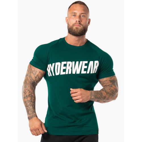 Muscle Fit Herren Sport Gym T-Shirt