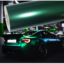 I-Satin Metallic Cook Green Car Wrap Vinyl