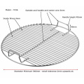 Portable Steel Barbecue Grill Netting Grate Wire Mesh