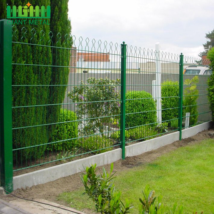 Metal Protection Double Horizontal Wire Prestige Fence