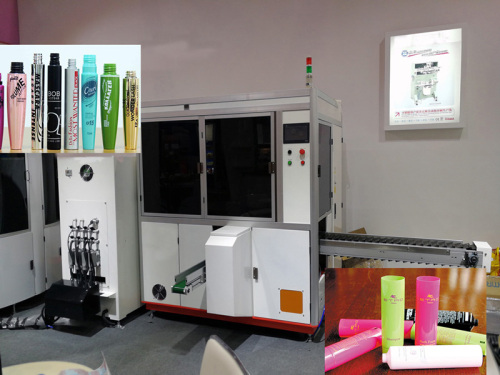 Automatische hot stamping machine voor cosmetische tubes