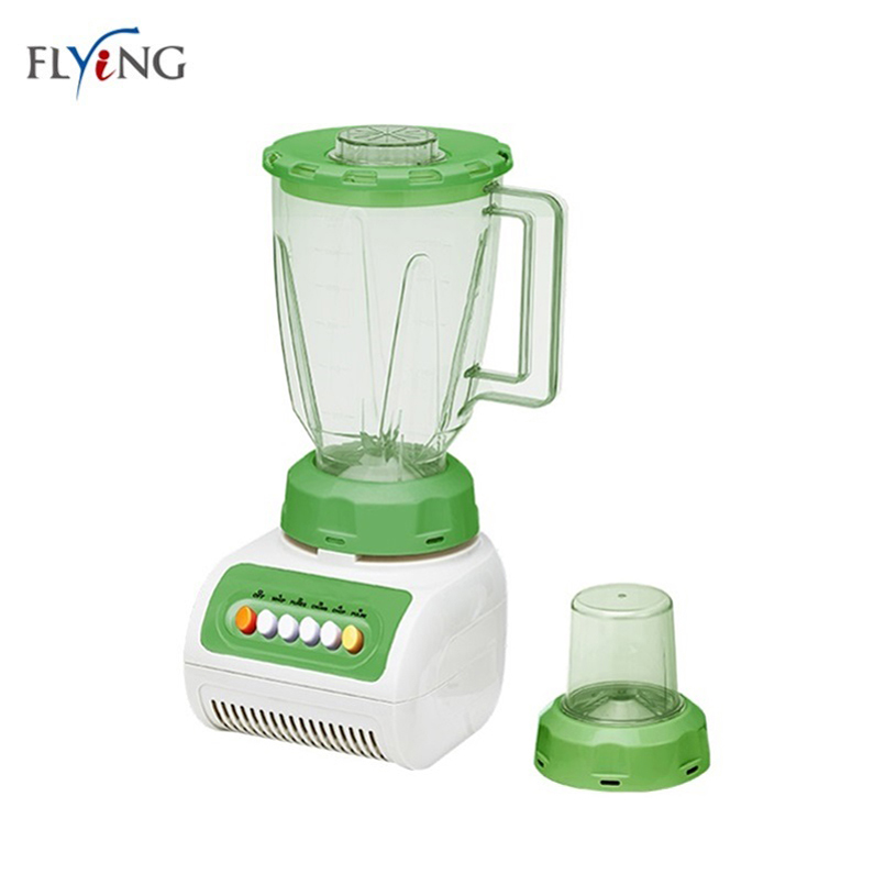 Multifunctional food mixer with push button