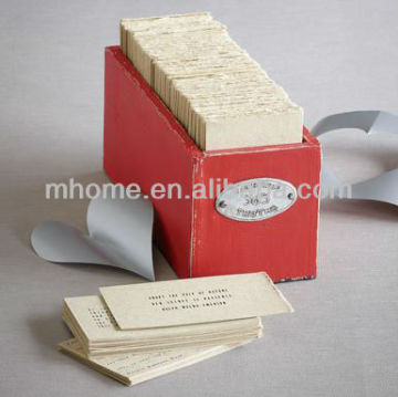 shabby chic wood sundries sort out rack storage box