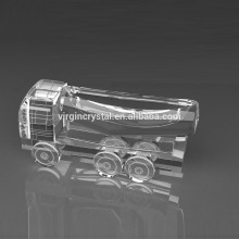 3d van models transparent crystal delivery trucks models