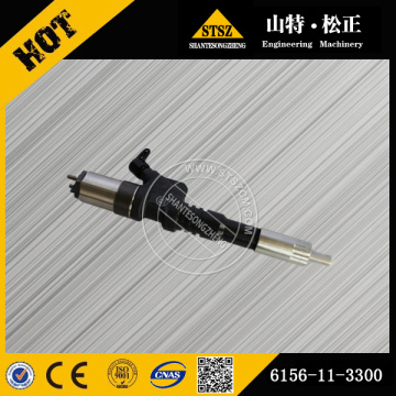 Komatsu PC400LC-7 fuel injector 6156-11-3300