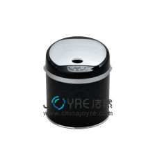 6L painting auto waste bin / s/s auto waste can / round shape auto waste box