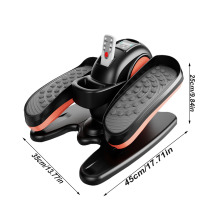 Electric Seated Pedal Exerciser: Under Desk Elliptical Machine with LCD Display