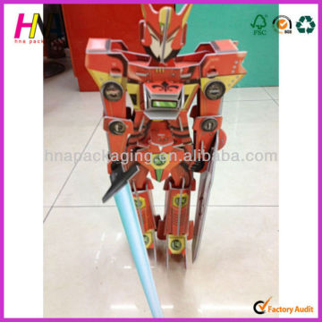 3D jigsaw puzzle robot model