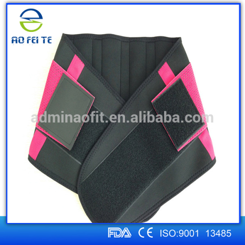 New product pressurized Losing Weight Waist body shaper Colorful waist slimming belt Neoprene waist support belt