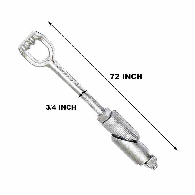 3/4''x72'' horganyzott táguló sziklarúd