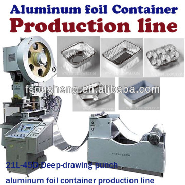 Automatic aluminum foil bowl making machinery