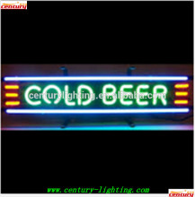 cold beer neon sign