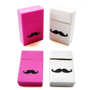 Custom Logo Printing Silicone Cigarette Pack Case